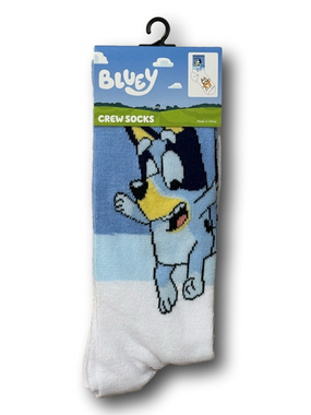 3/$20 Bluey & Bingo Funny Novelty Crew Socks - NWT